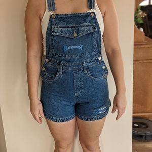 Overall shorts